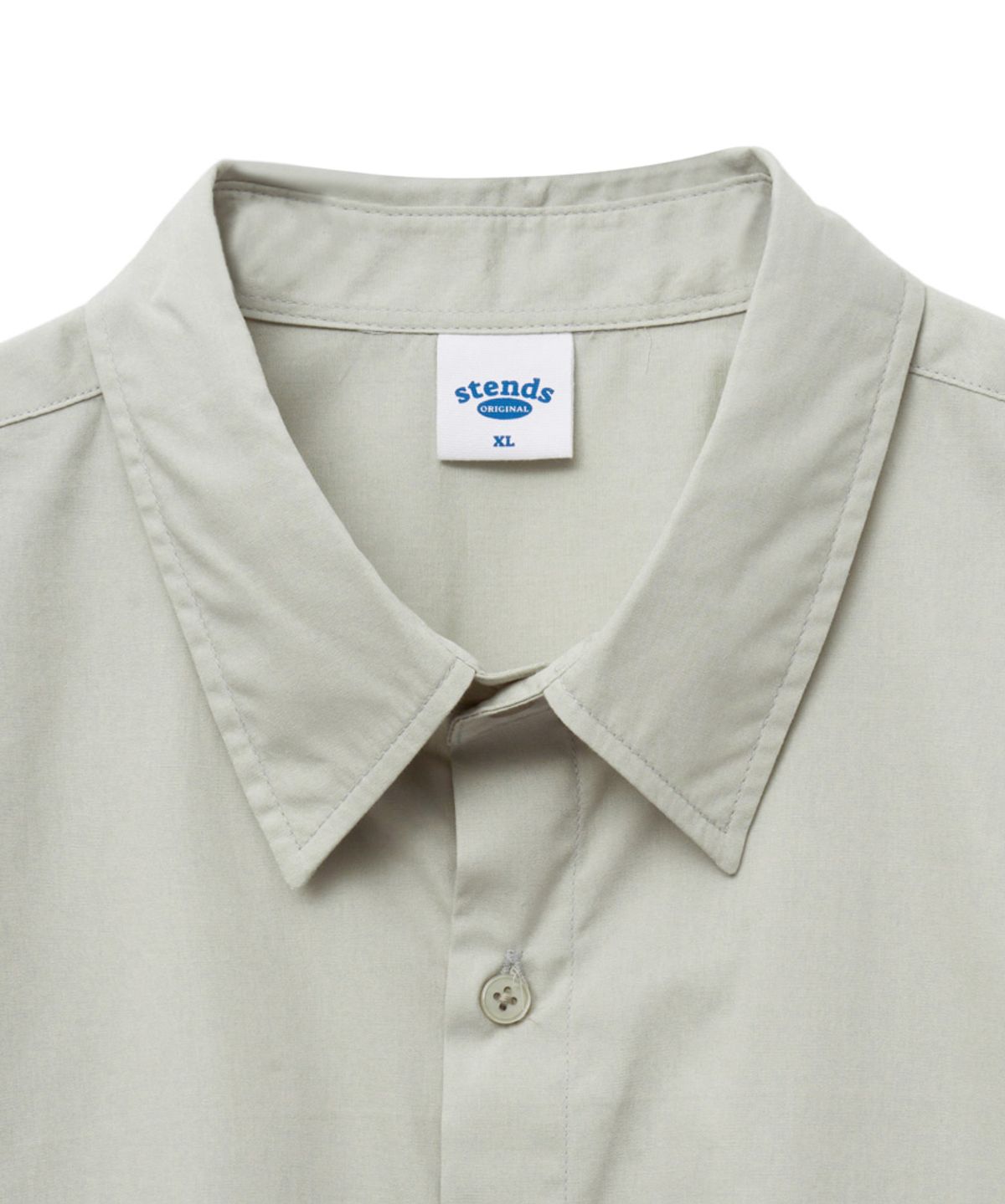 스탠즈(STENDS) [M~4XL] 플로우 코튼 셔츠_베이지