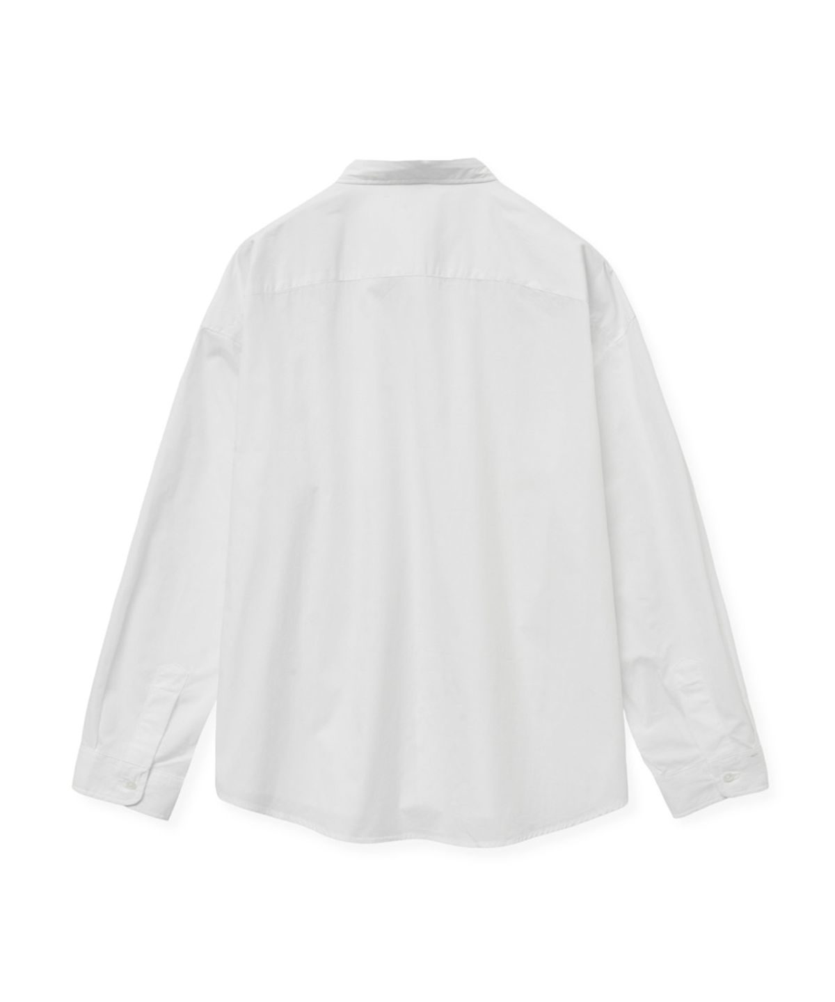 스탠즈(STENDS) [M~4XL] 플로우 코튼 셔츠_화이트