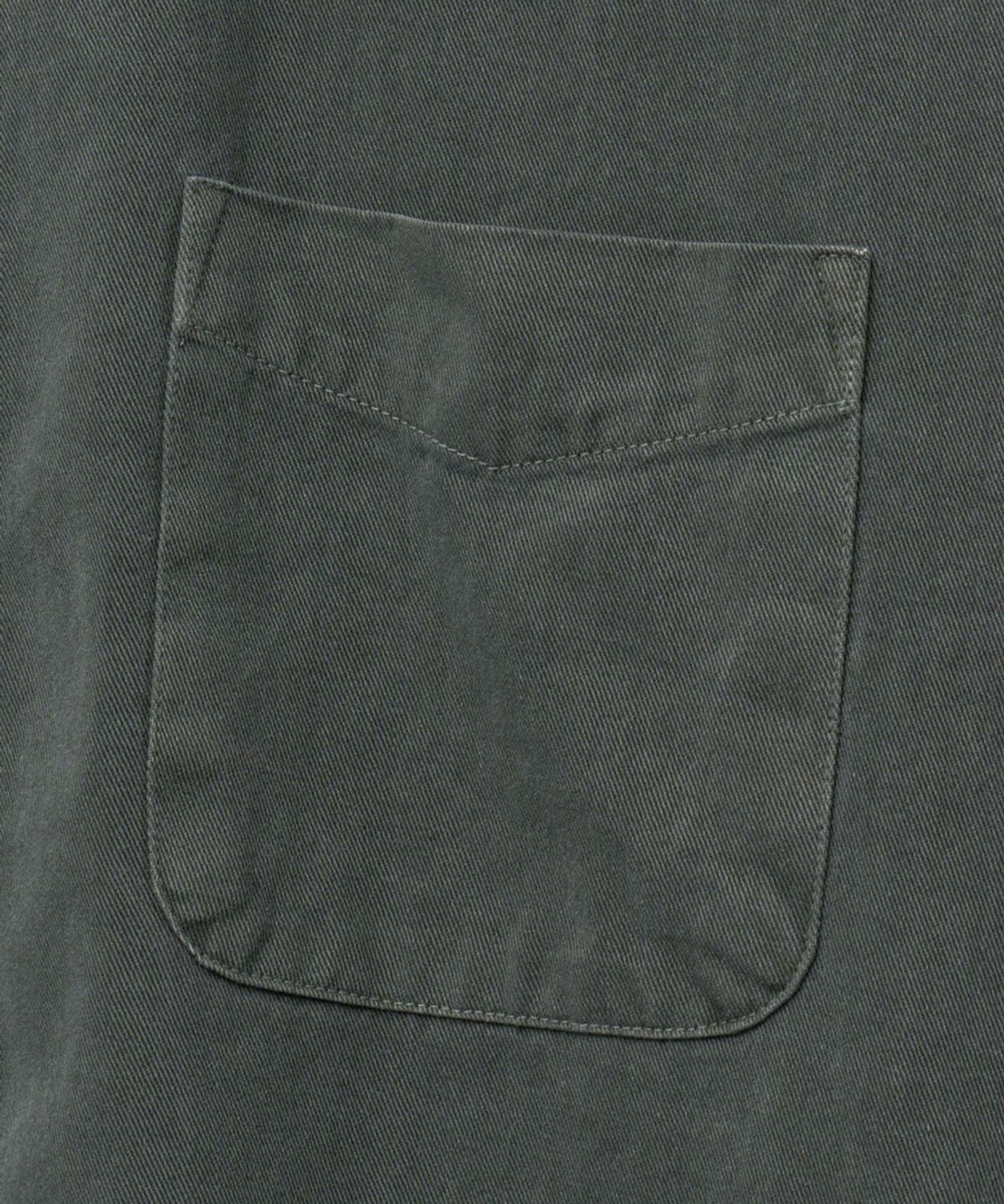 스탠즈(STENDS) [M~4XL] 피그먼트 워싱 셔츠_딥 카키