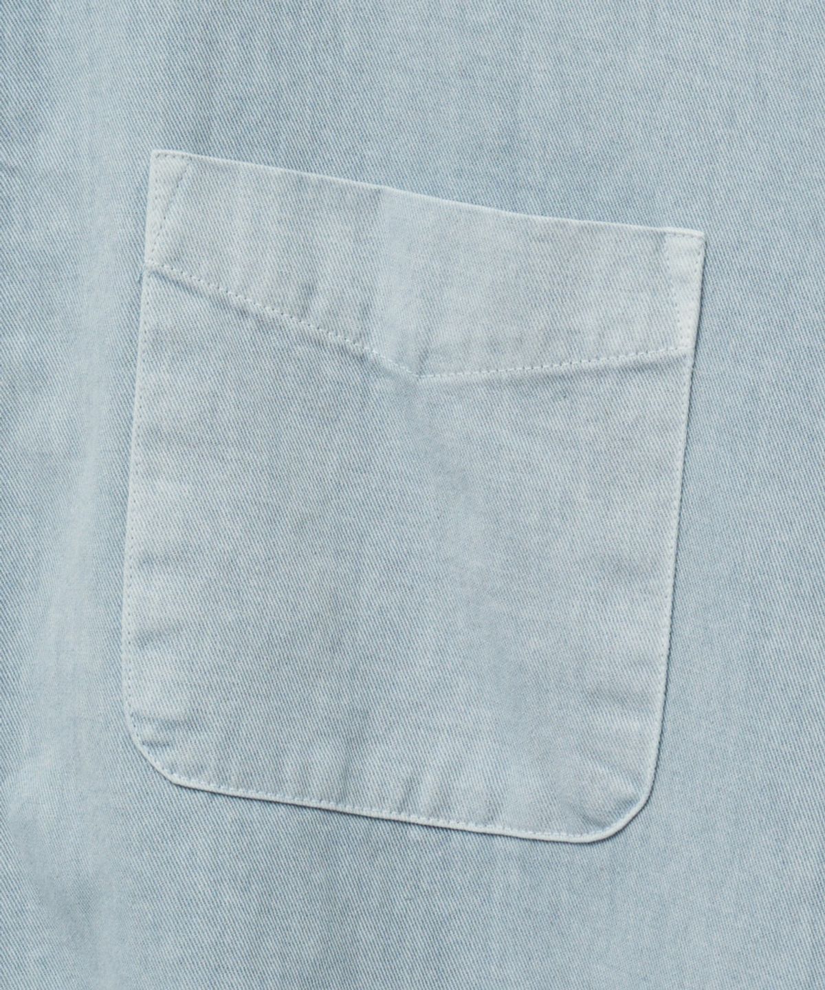 스탠즈(STENDS) [M~4XL] 피그먼트 워싱 셔츠_스카이 블루