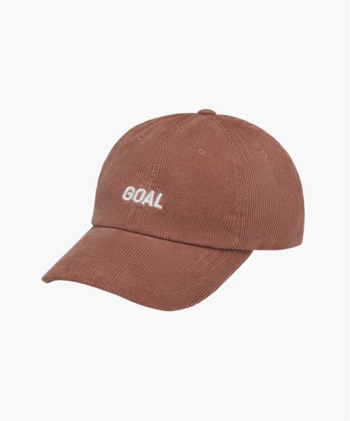 골스튜디오(GOALSTUDIO) ESSENTIAL GOAL CORDUROY CAP-CORAL