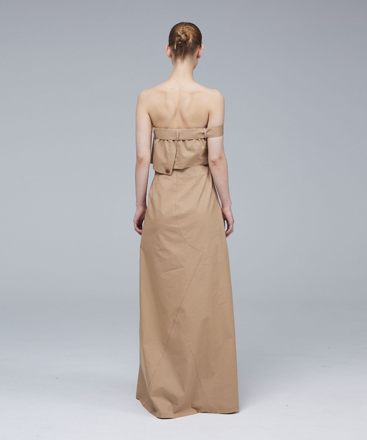 므아므(MMAM) Trench pants detail long top dress