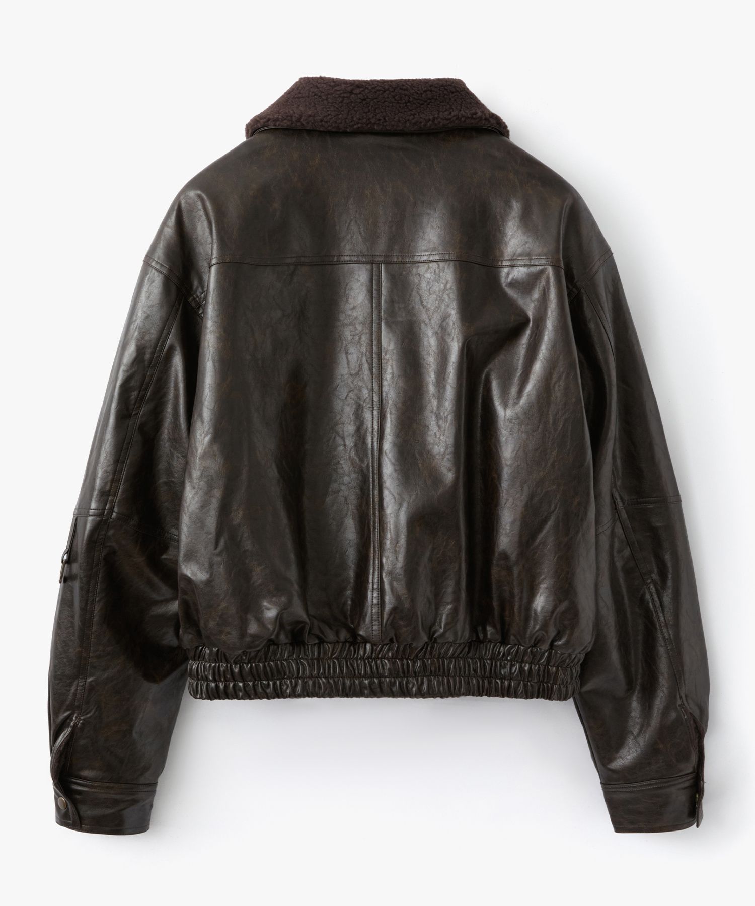 ジャケット・アウター LEMARD / Flying Mustang Jacket - Brown MUSINSA公式 | LEMARD フライングムートンジャケット - ブラウン