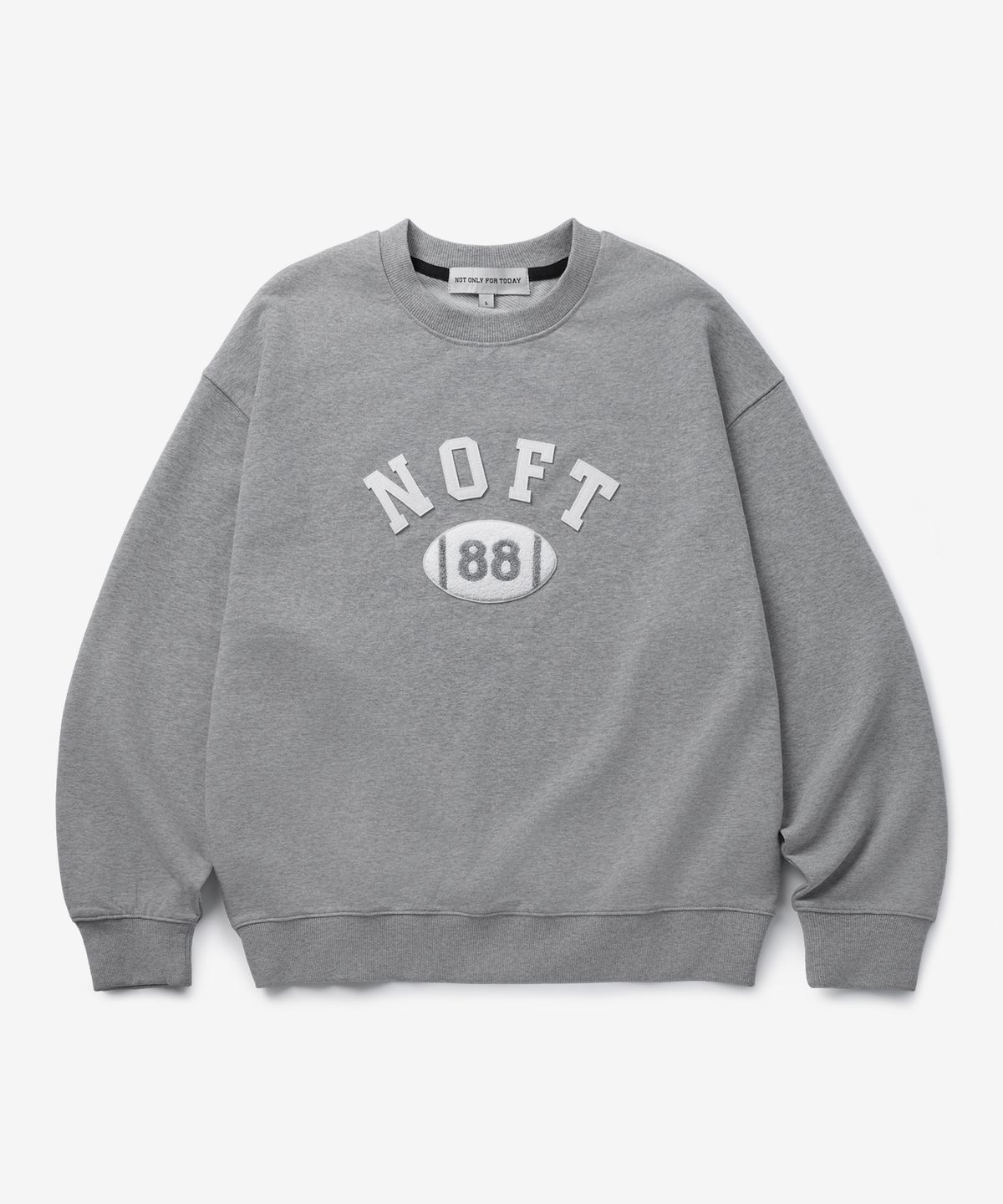 낫온리포투데이(NOT ONLY FOR TODAY) NOFT 패치워크 맨투맨 (3Color)