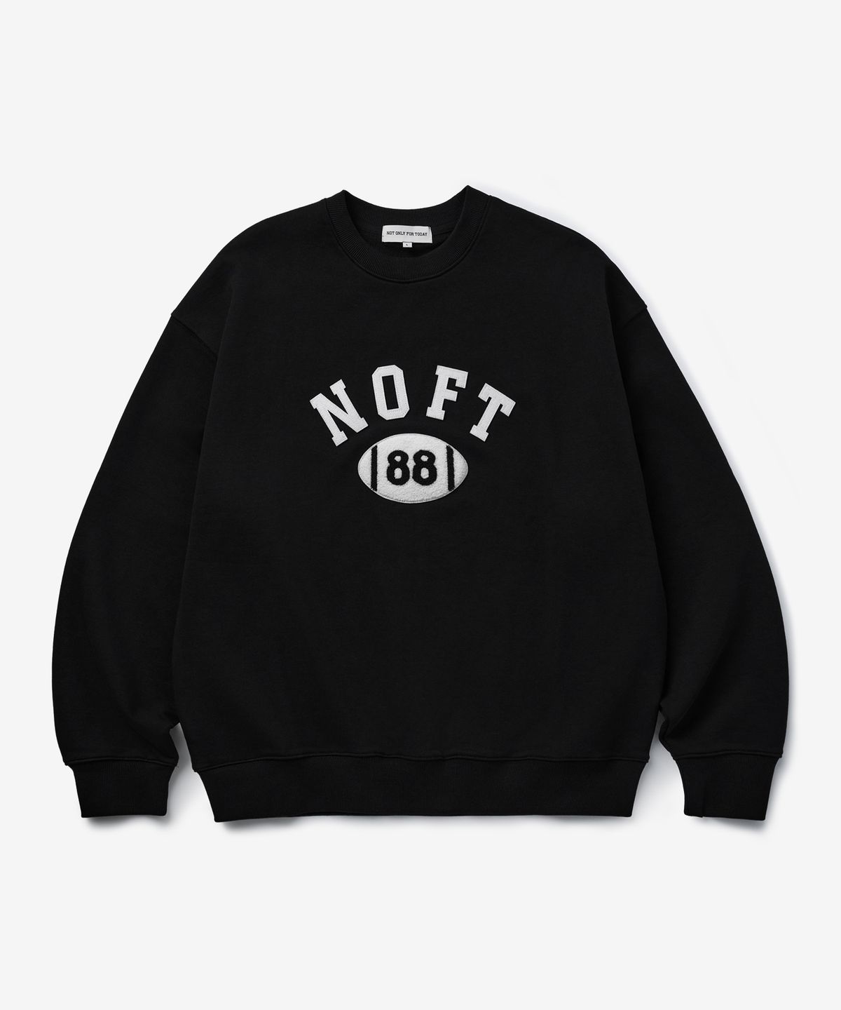 낫온리포투데이(NOT ONLY FOR TODAY) NOFT 패치워크 맨투맨 (3Color)