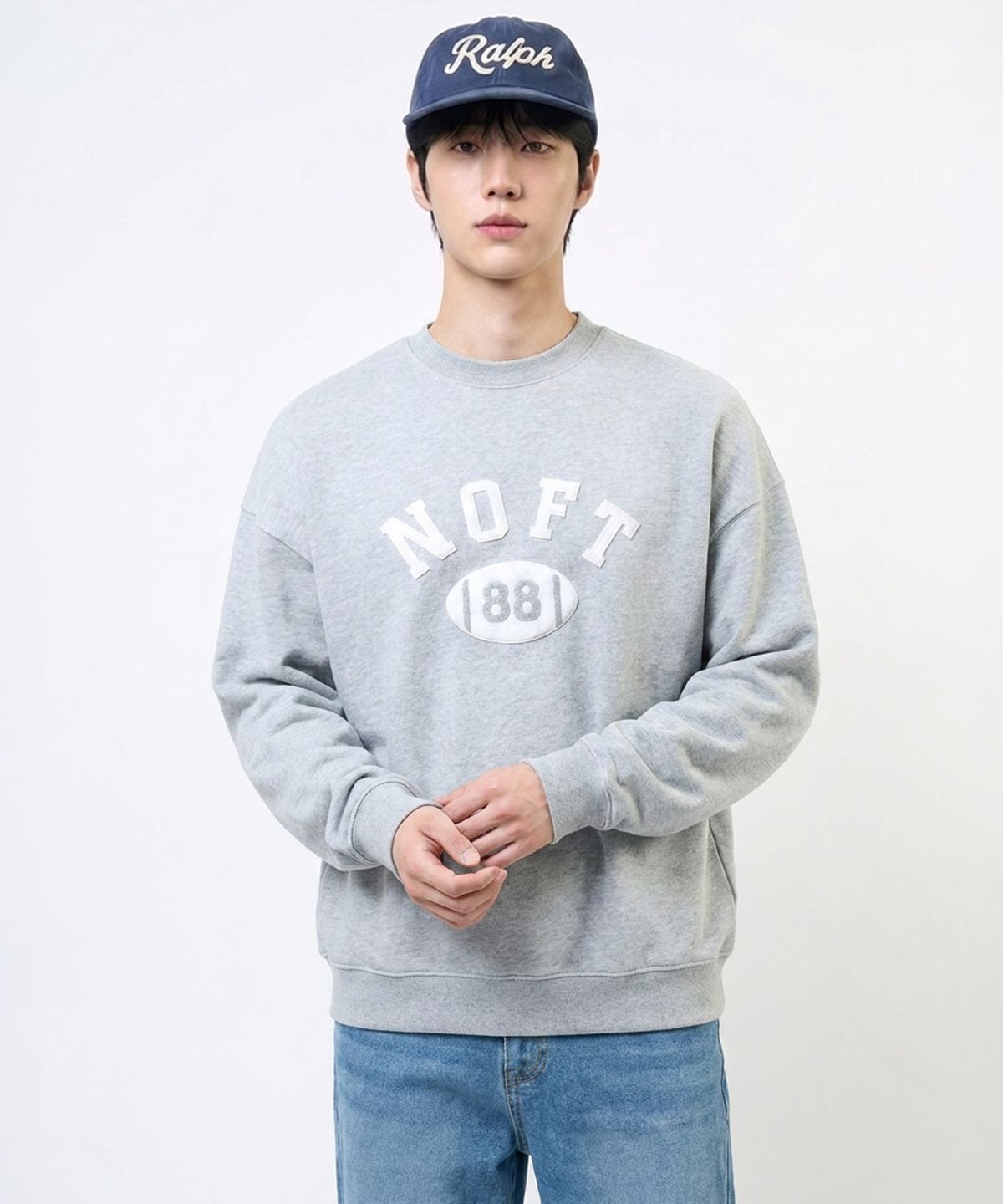 낫온리포투데이(NOT ONLY FOR TODAY) NOFT 패치워크 맨투맨 (3Color)
