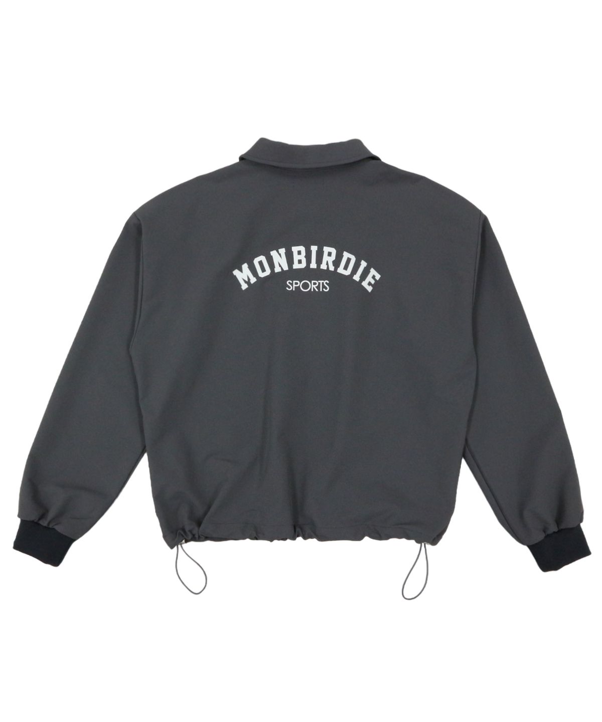 몽버디 골프(MONBIRDIE GOLF) 방풍 나일론 긴팔 아노락 D.GREY