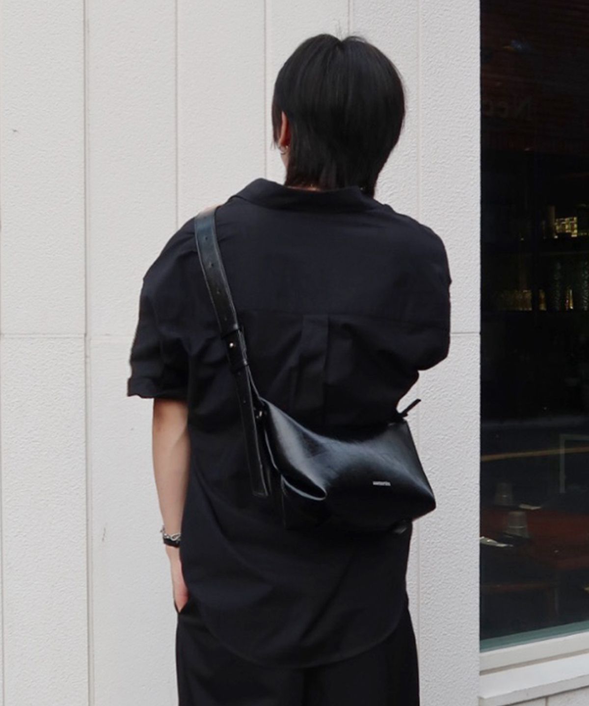마스마룰즈(MASMARULEZ) 3way belted mini hobo bag_Black