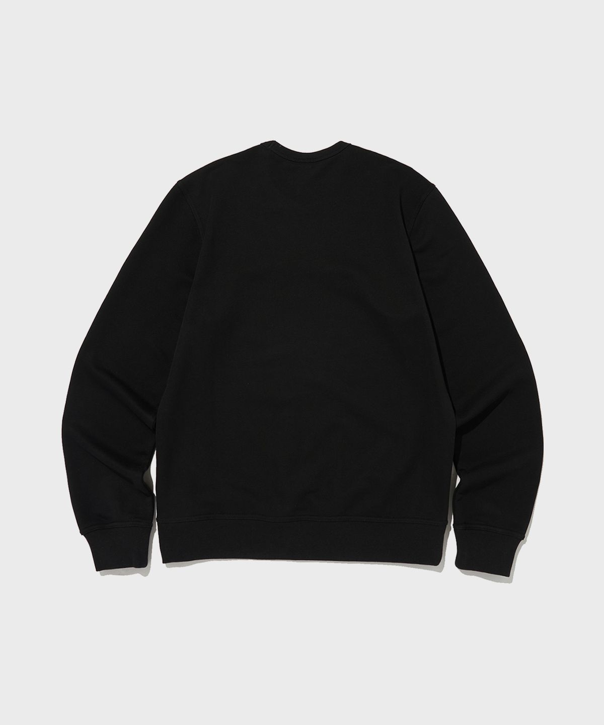 챔피온(CHAMPION) 빅 스크립트 로고 크루넥 스웨트셔츠 Black