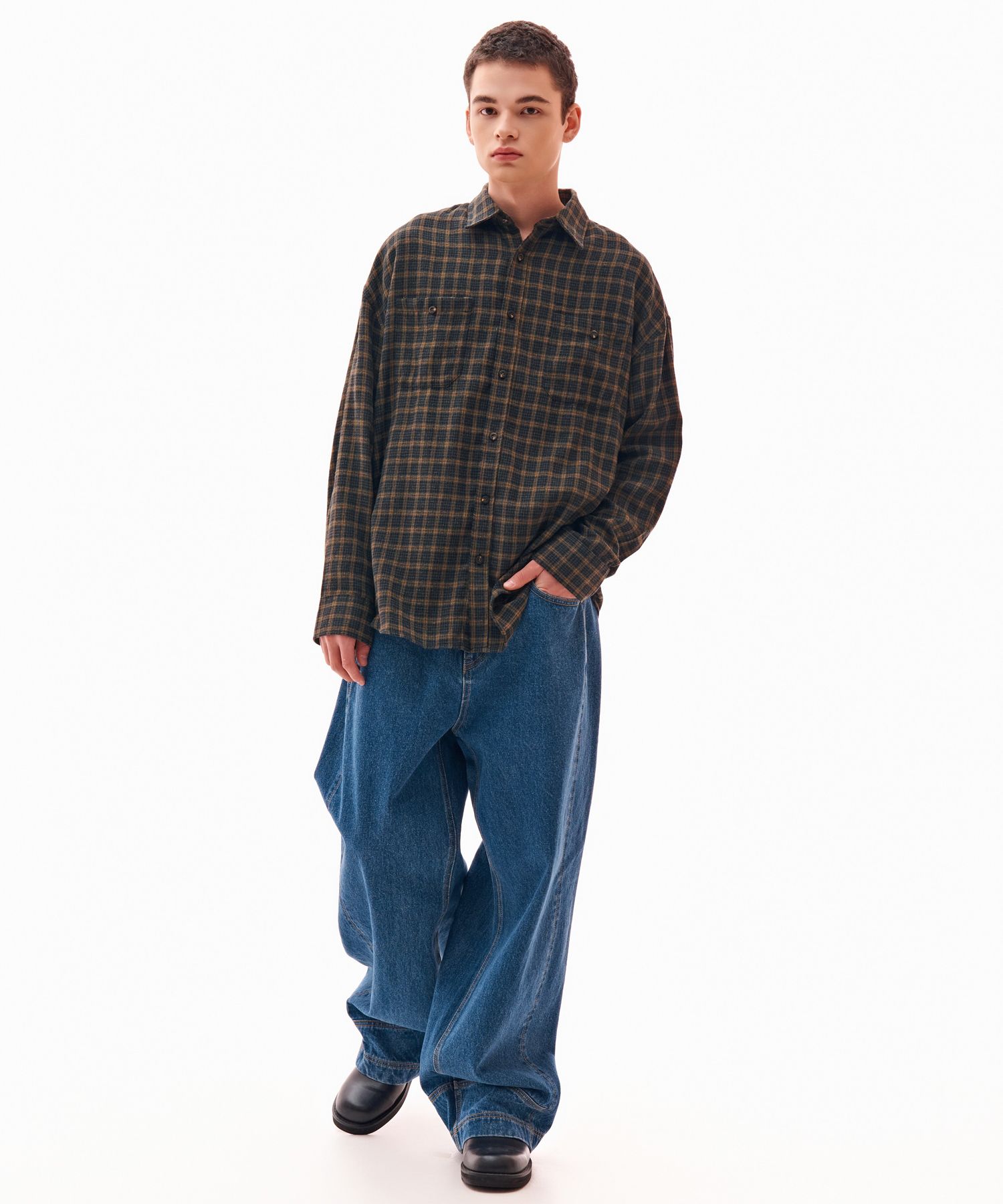 トップス keidas / chilam shirt MUSINSA公式 | TAKEASY Vintage Over Duplin Check Shirt (Charcoal)