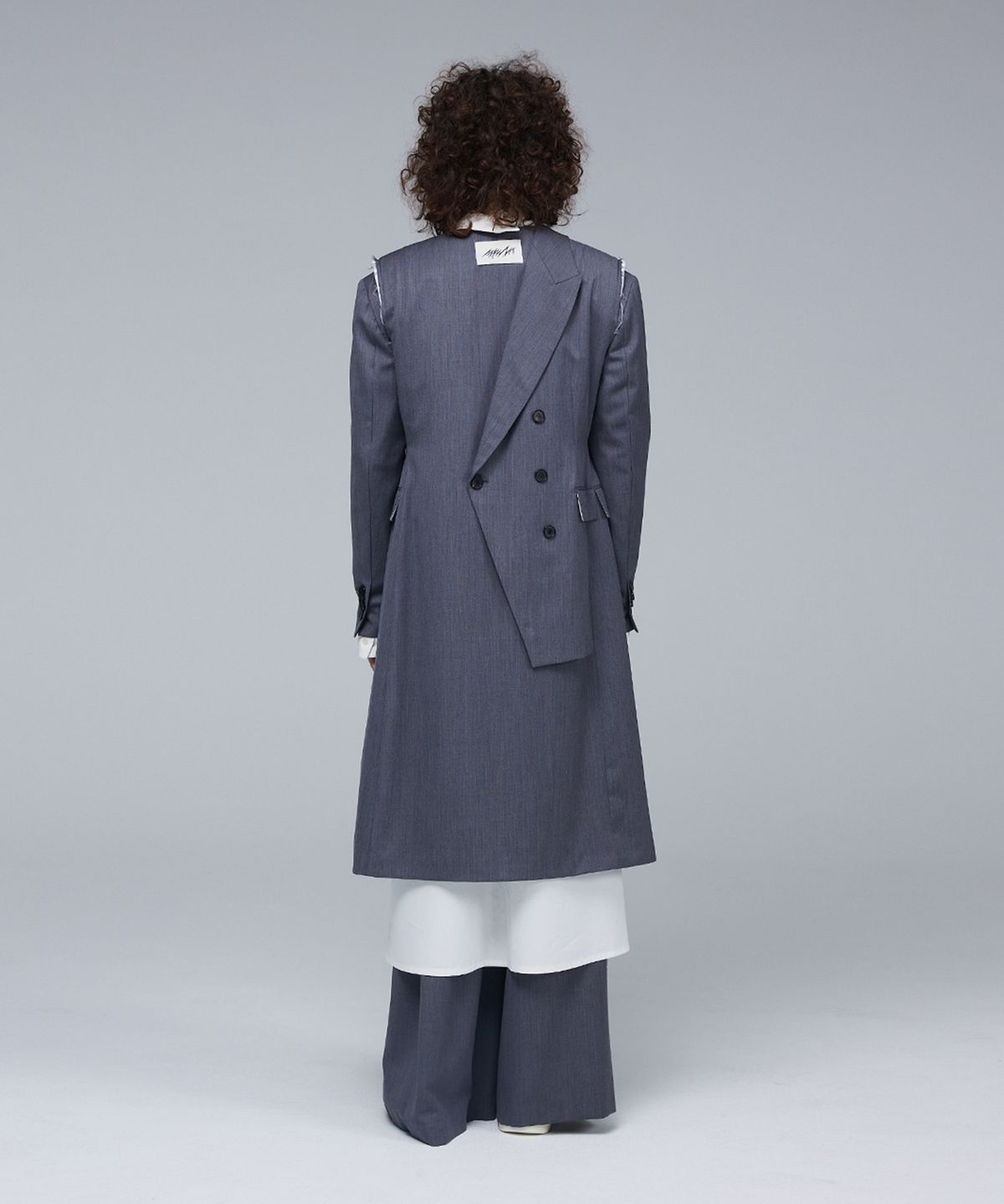 므아므(MMAM) Signature collarless button jacket