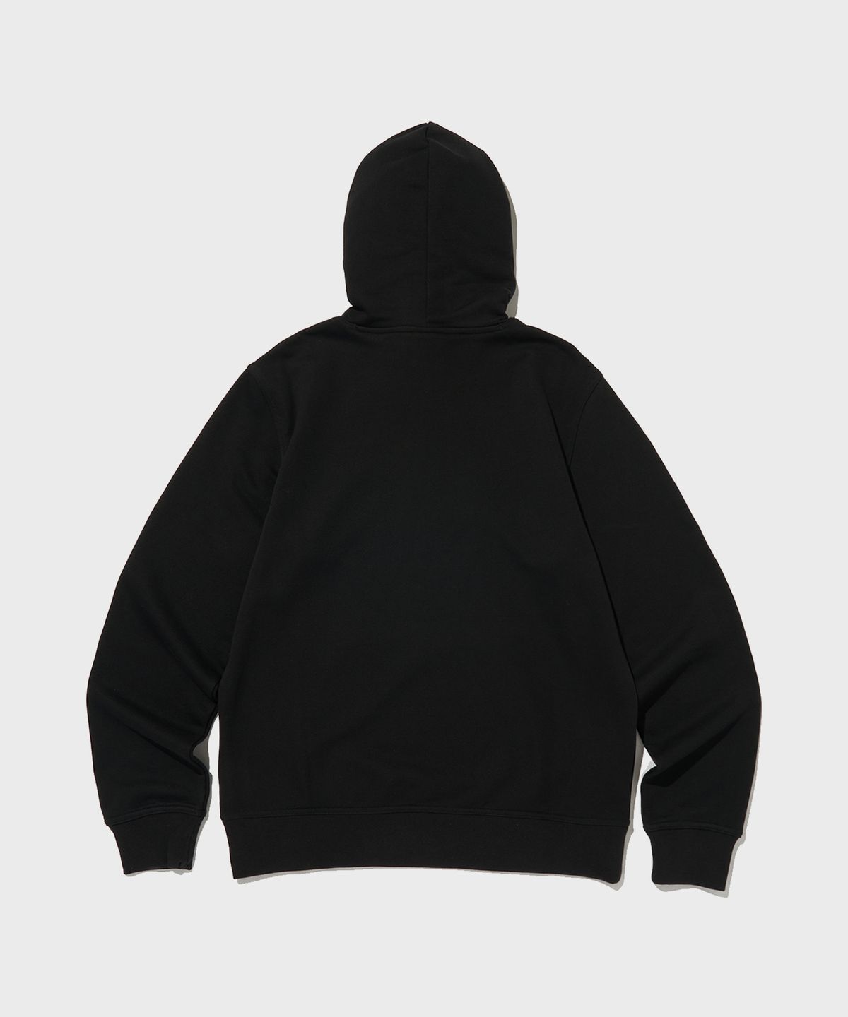 챔피온(CHAMPION) 스몰 스크립트 로고 후드 티셔츠 Black