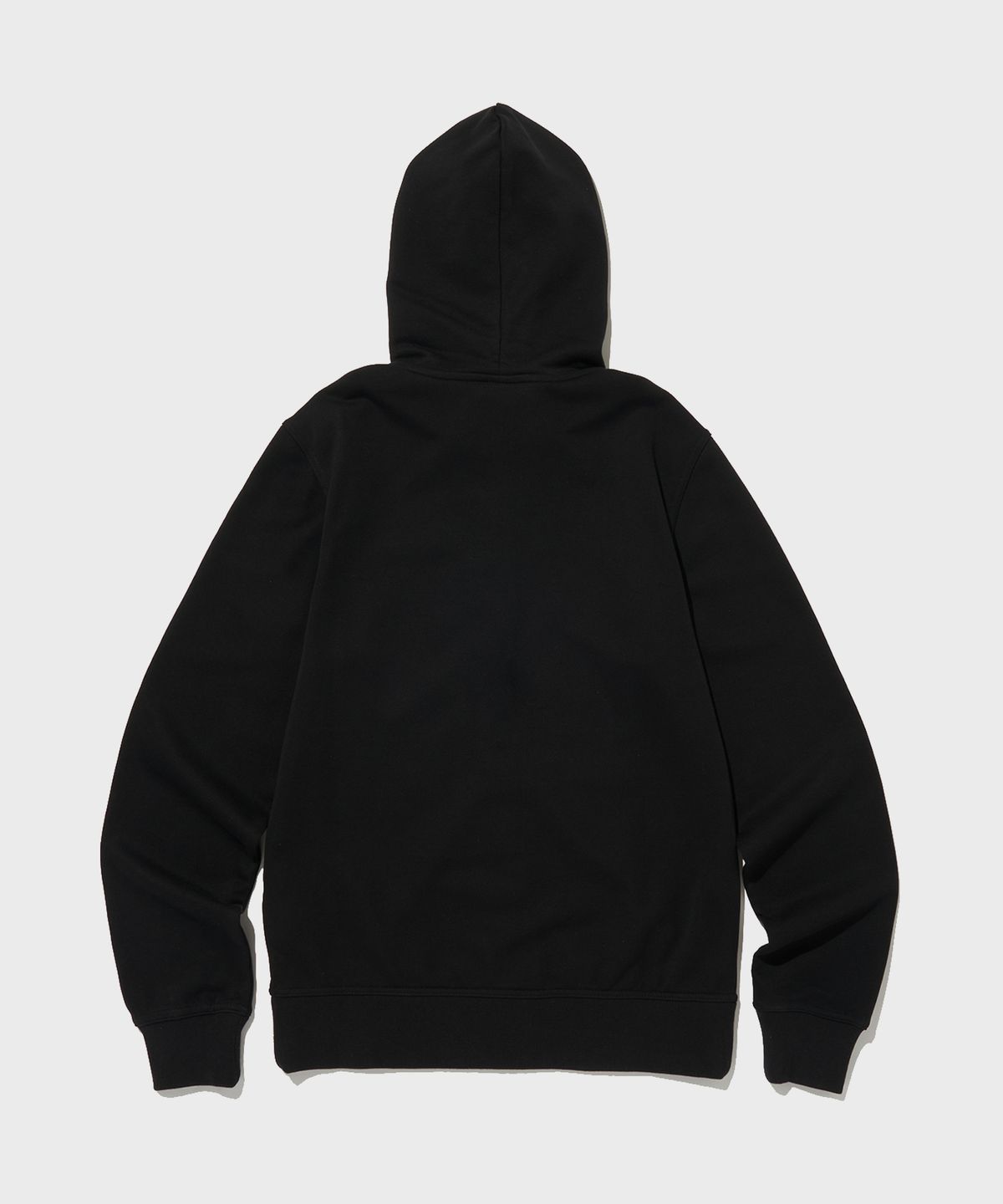 챔피온(CHAMPION) 스몰 스크립트 로고 후드 집업 Black