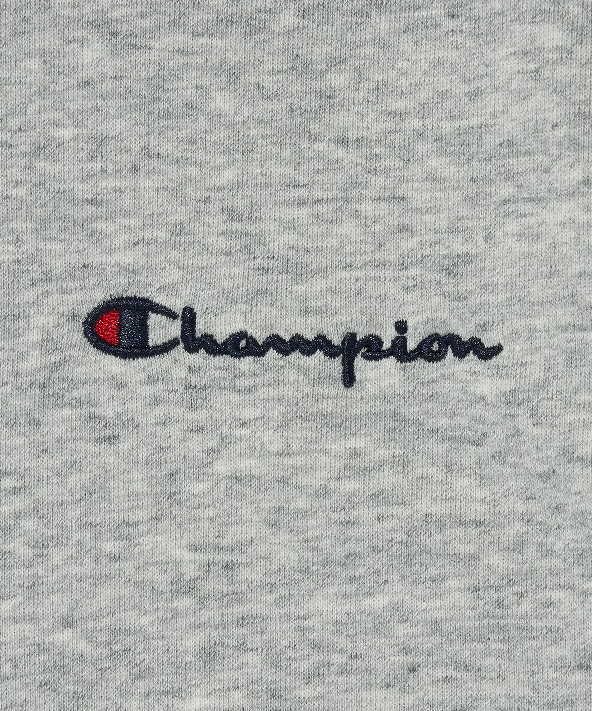 챔피온(CHAMPION) 스몰 스크립트 로고 후드 집업 Normal Grey