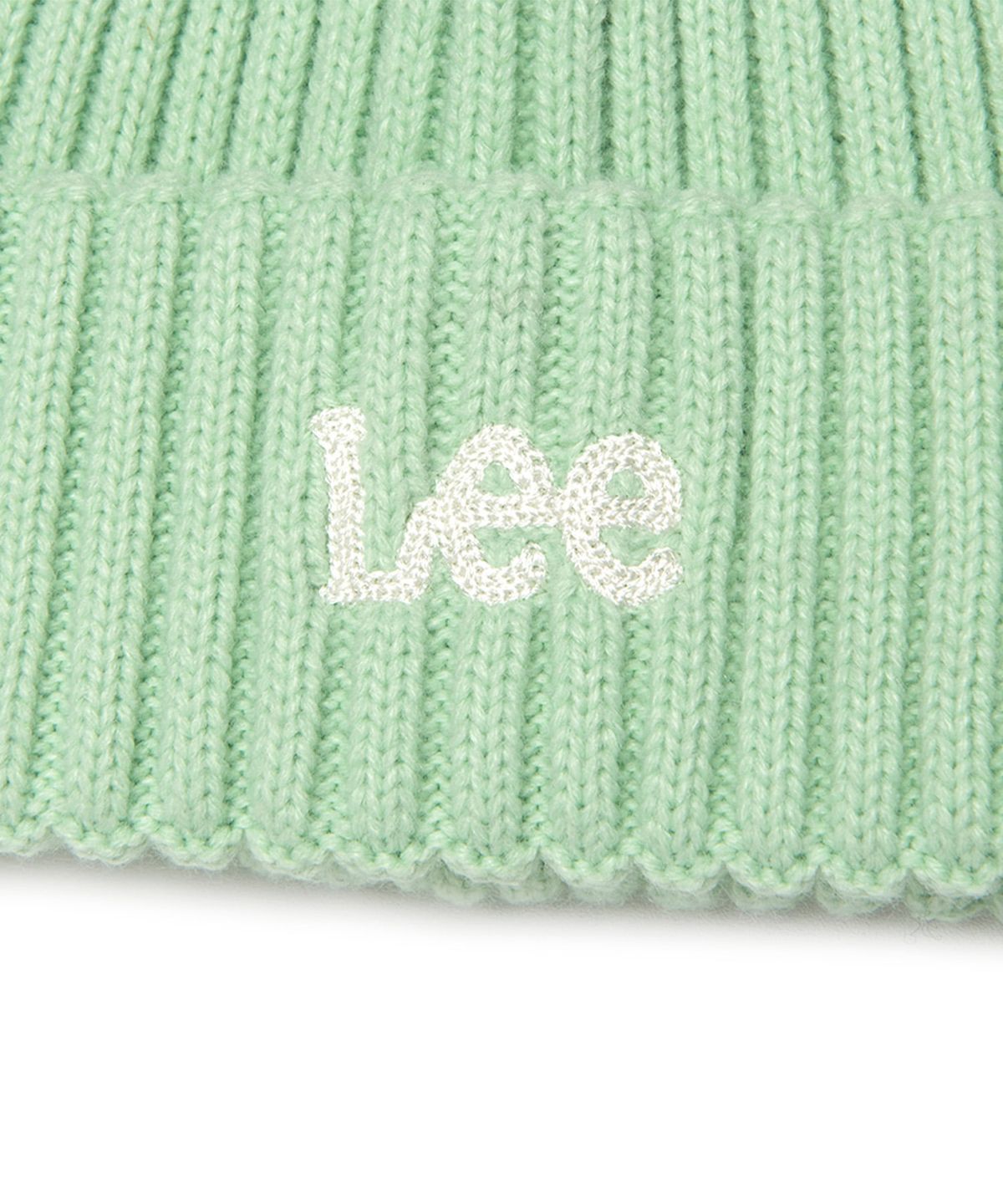 리 키즈(LEE KIDS) 스몰 트위치 로고 비니 그린 LK2404BN02GN
