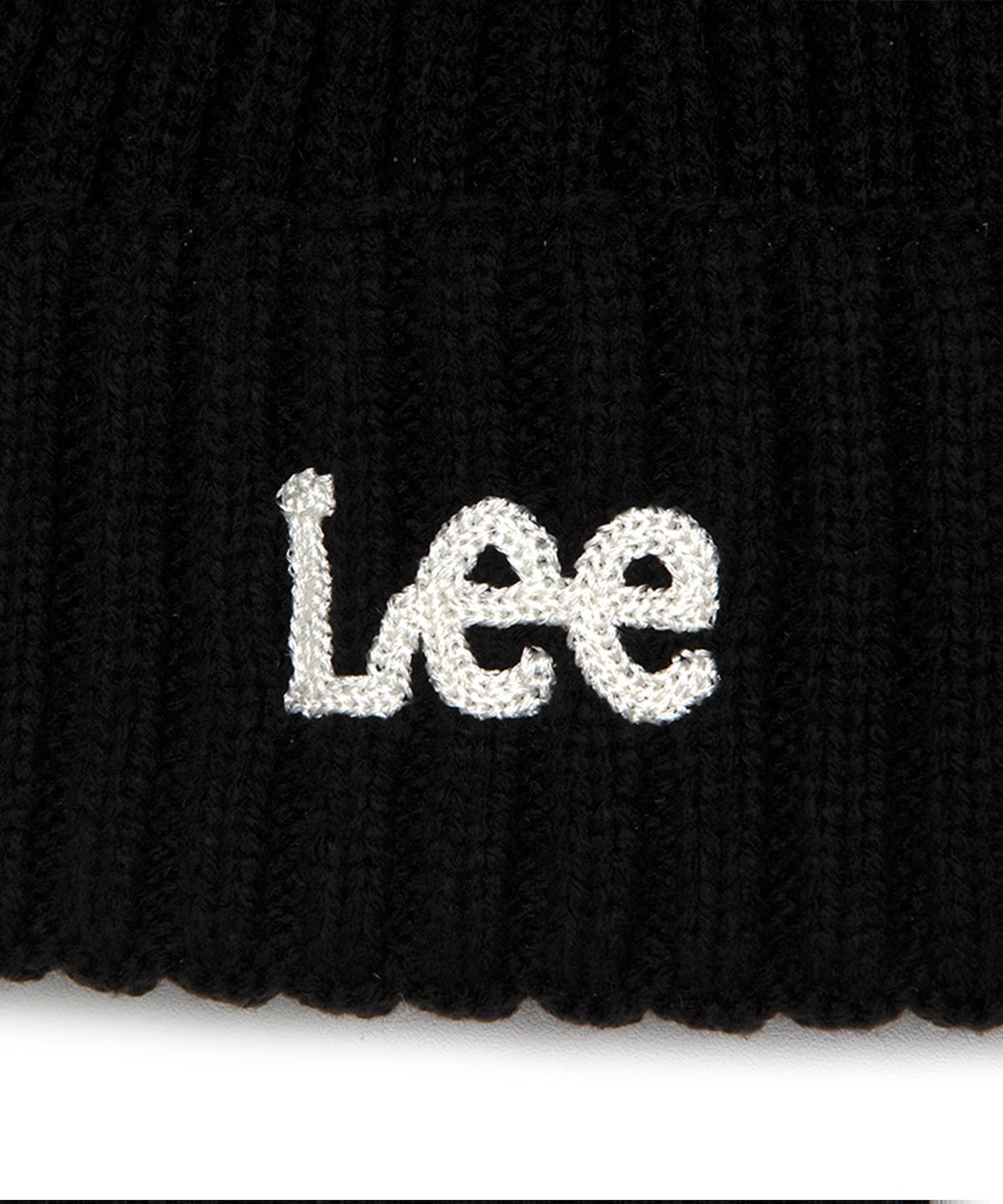 리 키즈(LEE KIDS) 스몰 트위치 로고 비니 블랙 LK2404BN02BK