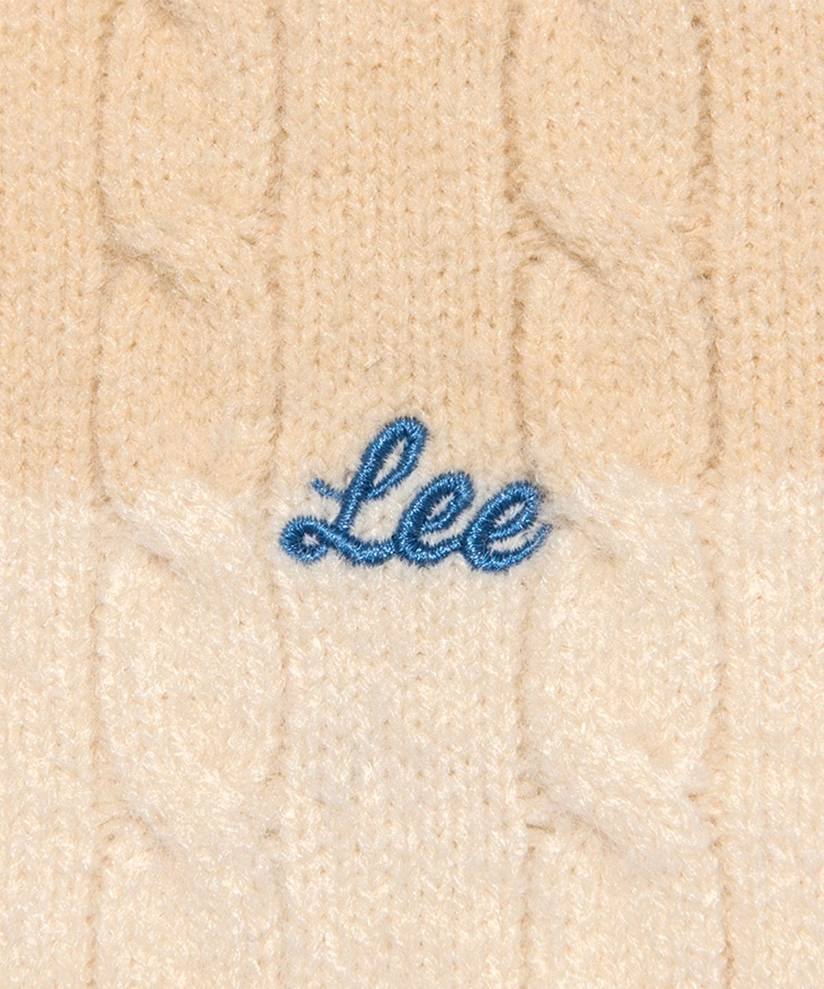 리 키즈(LEE KIDS) 케이블 스트라이프 레귤러핏 풀오버 베이지 LK2404KT70BE