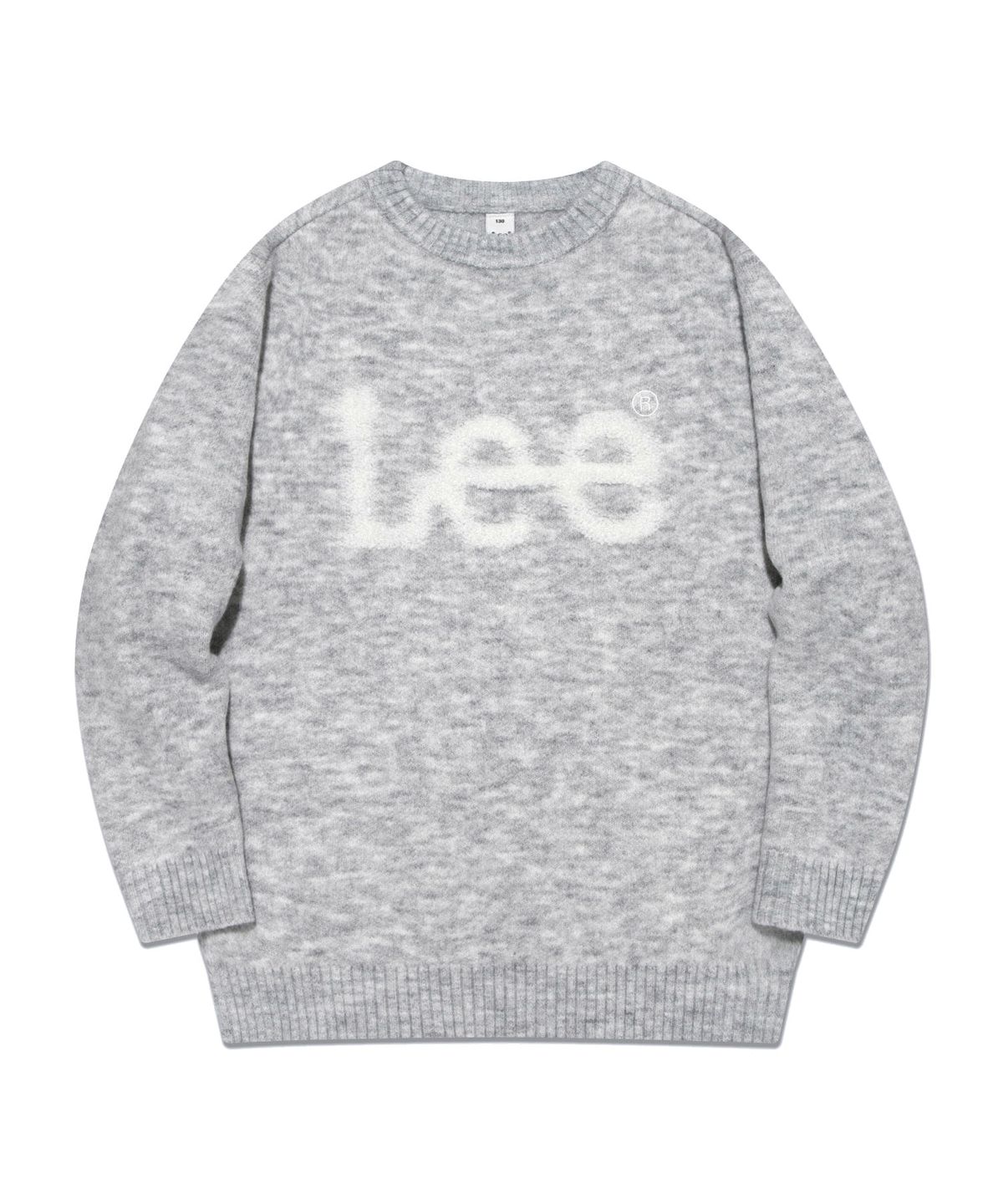 리 키즈(LEE KIDS) 빅 트위치 부클 레귤러핏 풀오버 그레이 LK2404KT07GR