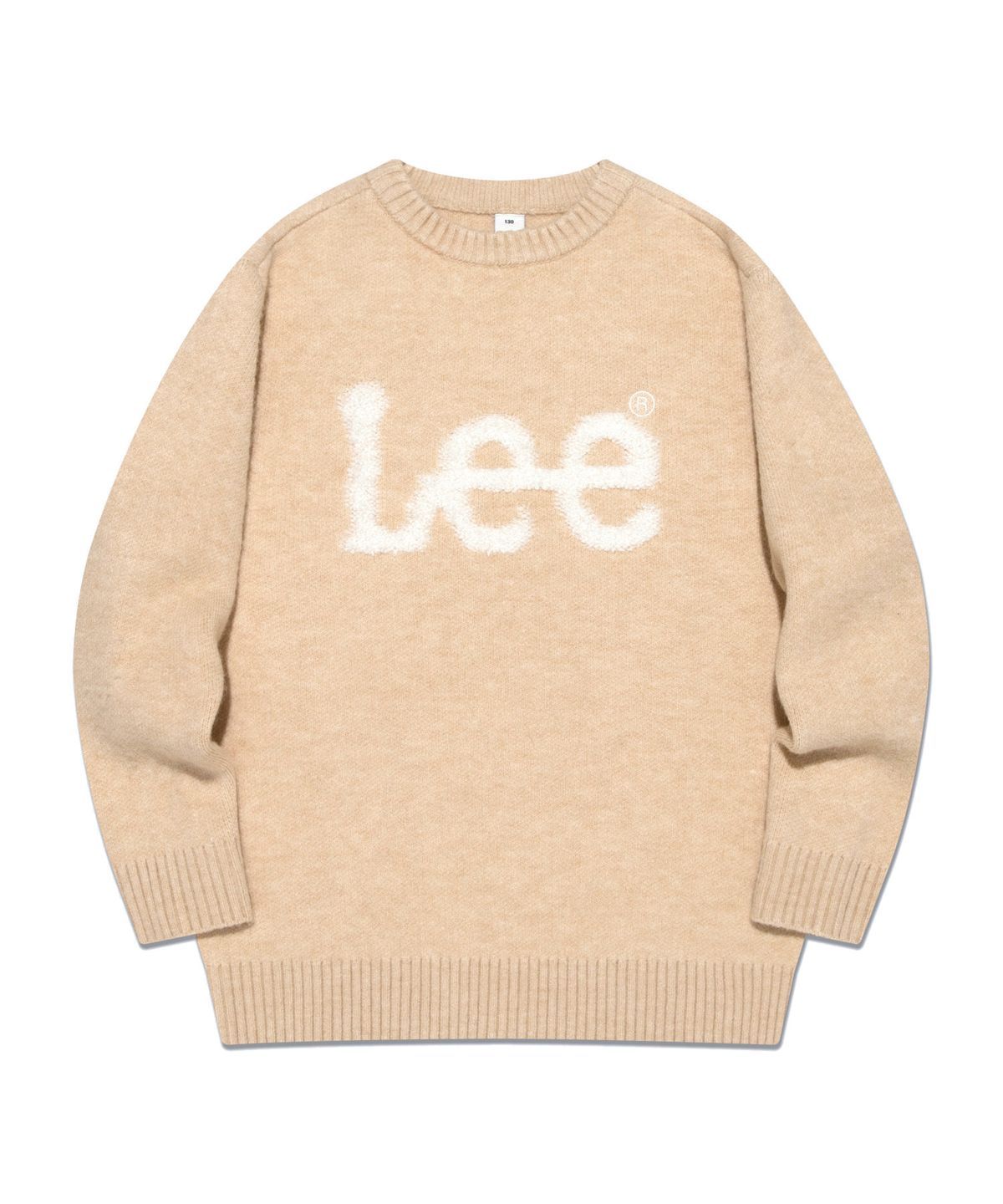 리 키즈(LEE KIDS) 빅 트위치 부클 레귤러핏 풀오버 베이지 LK2404KT07BE