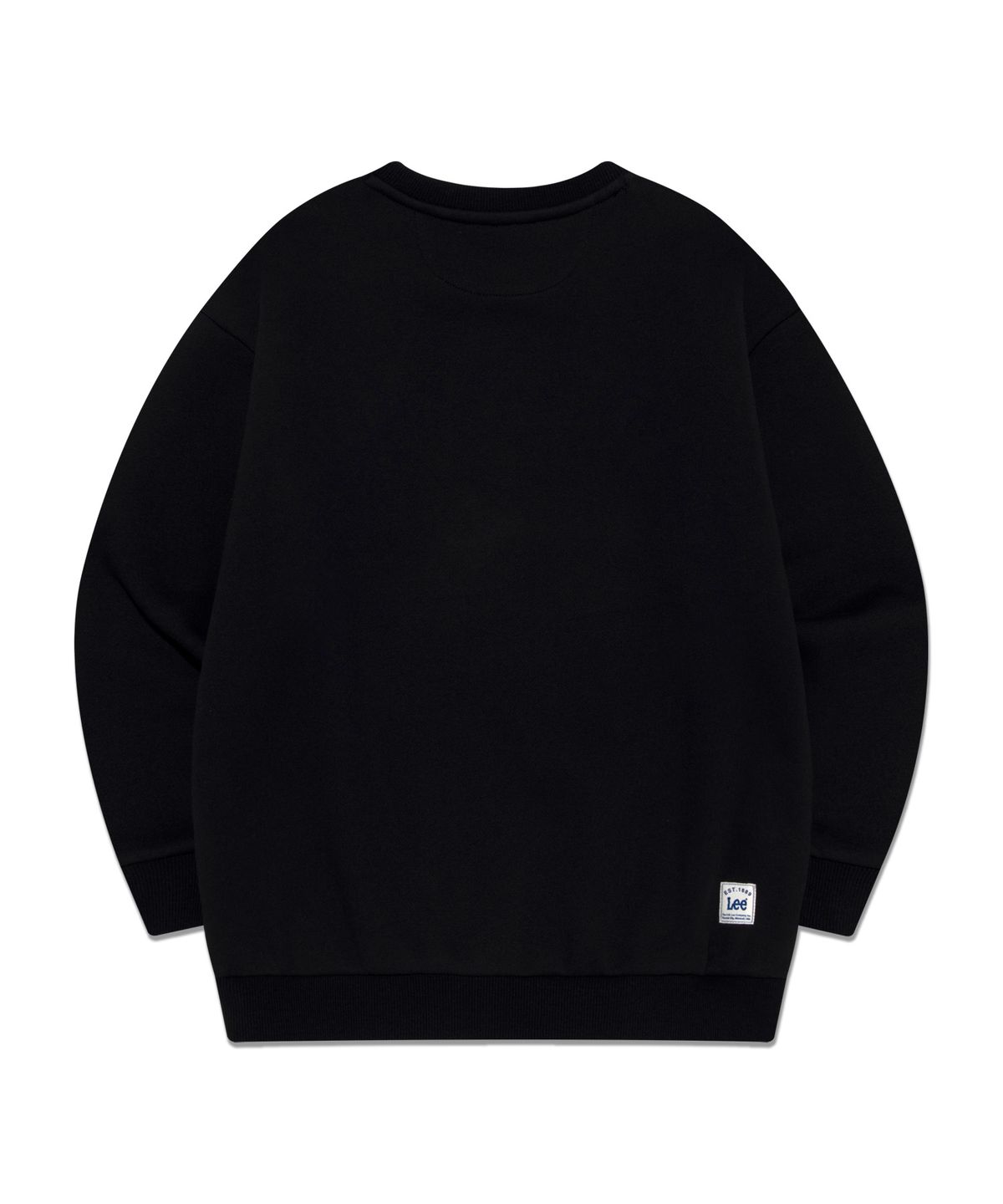 리 키즈(LEE KIDS) 카모 트위치 오버핏 기모 스웨트셔츠 블랙 LK2404CR40BK
