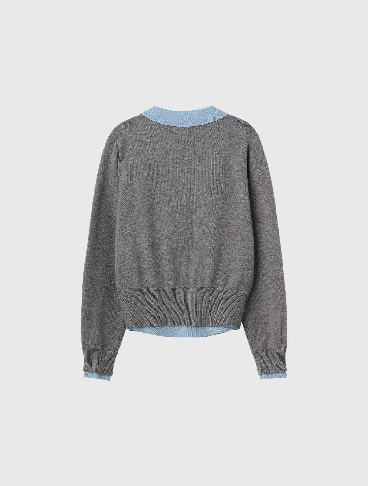 MUSINSA公式 | GENERAL IDEA Essential Cara Layered Cardigan