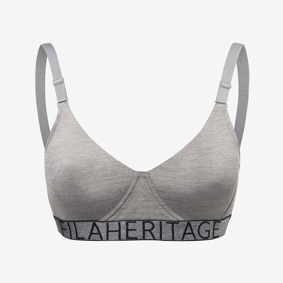 휠라언더웨어(FILA UNDERWEAR) 아웃핏 시즈널 배색 노와이어 브라(FI4BAG3446FMLY)