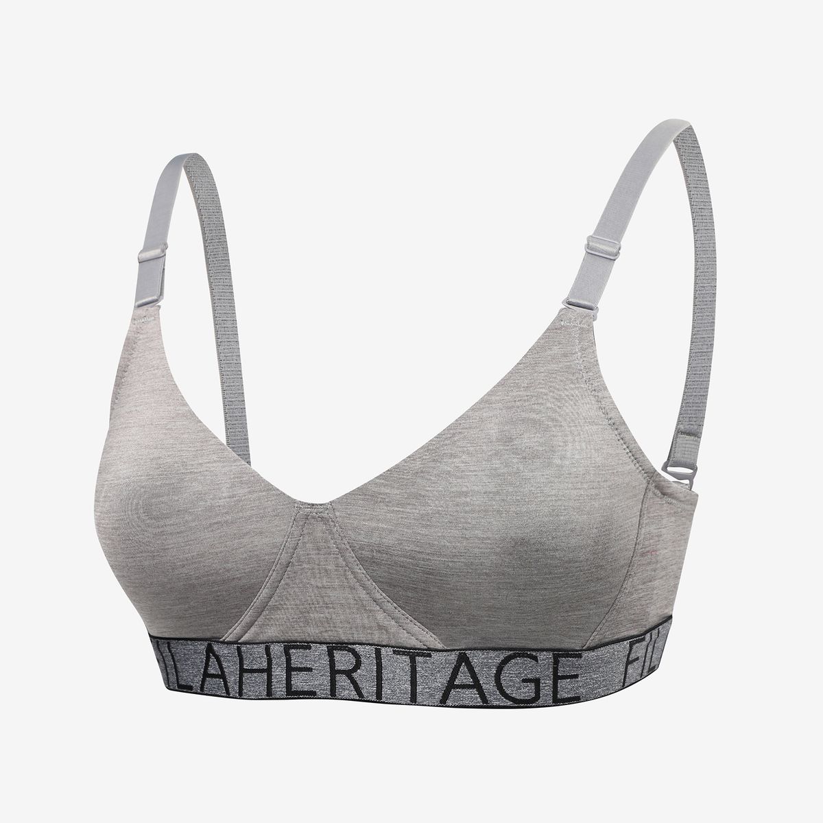 휠라언더웨어(FILA UNDERWEAR) 아웃핏 시즈널 배색 노와이어 브라(FI4BAG3446FMLY)