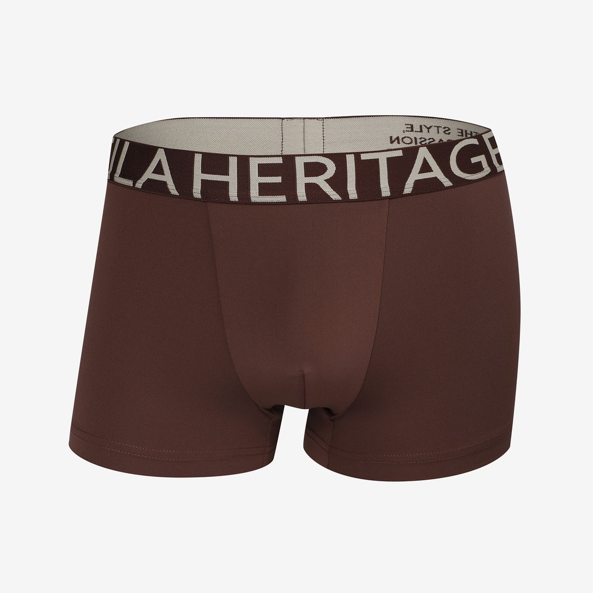 휠라언더웨어(FILA UNDERWEAR) 아웃핏 시즈널 배색 남성 드로즈(FI4DRG3406MCHO)