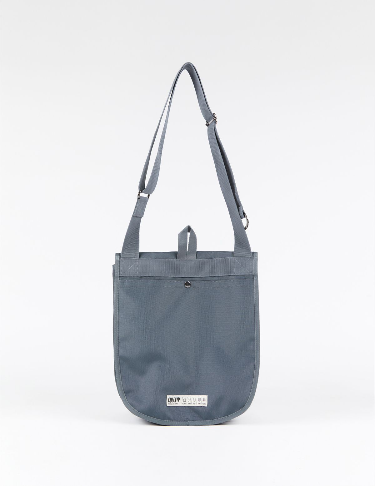 큐클리프(CUECLYP) [HOWOE] Tri-Pocket Messenger Bag _ M (Gray)