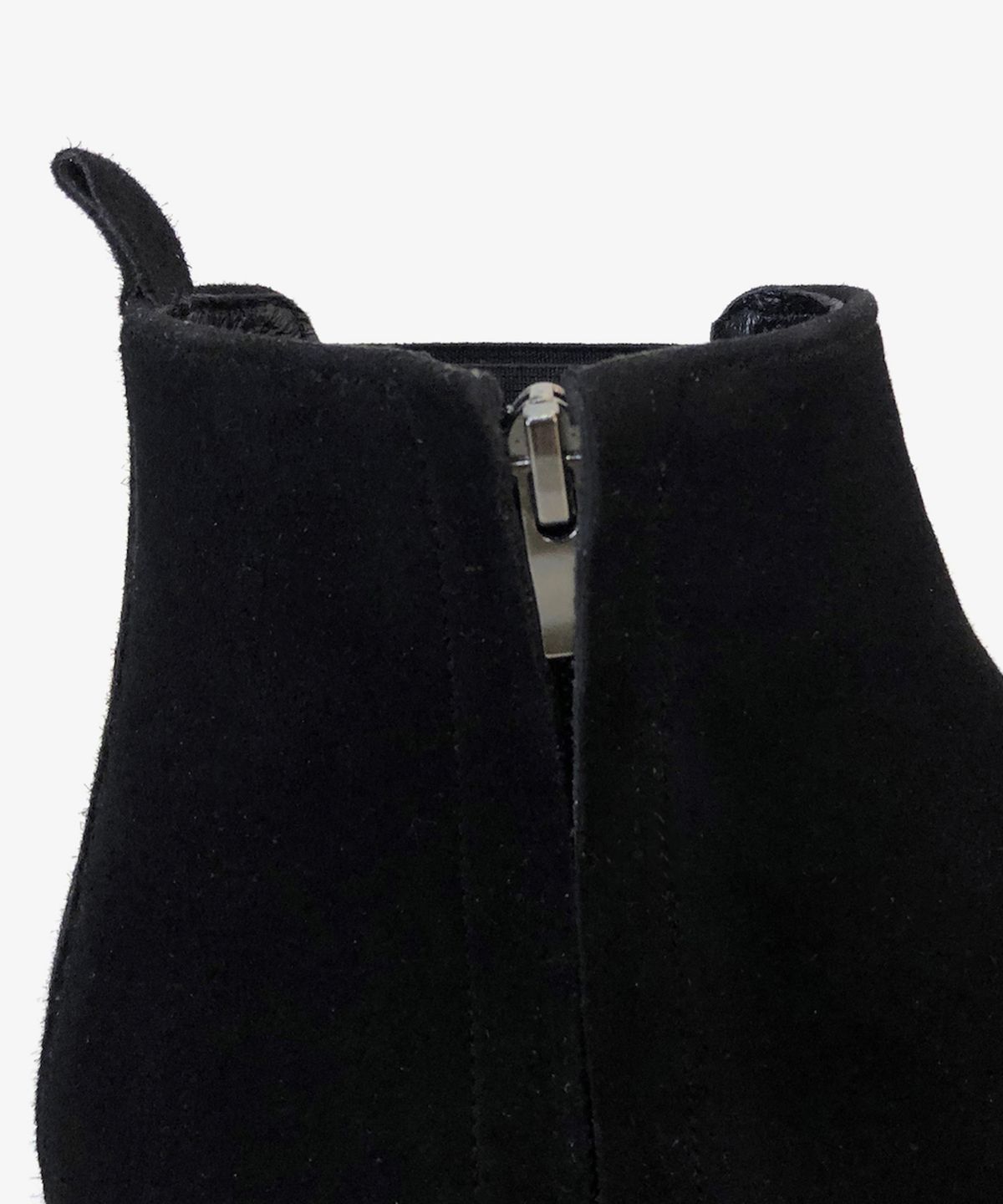 조앤슈(JOENSHOE) 릴 스웨이드 사이드지퍼 첼시부츠 블랙
