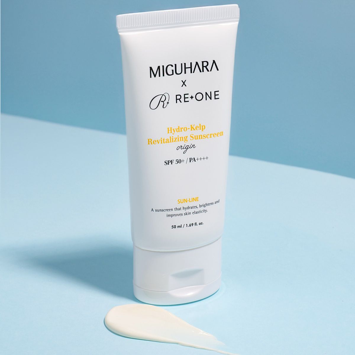 미구하라(MIGUHARA) 하이드로-켈프 리바이탈라이징 선스크린 오리진 SPF50+/PA++++ 50ml