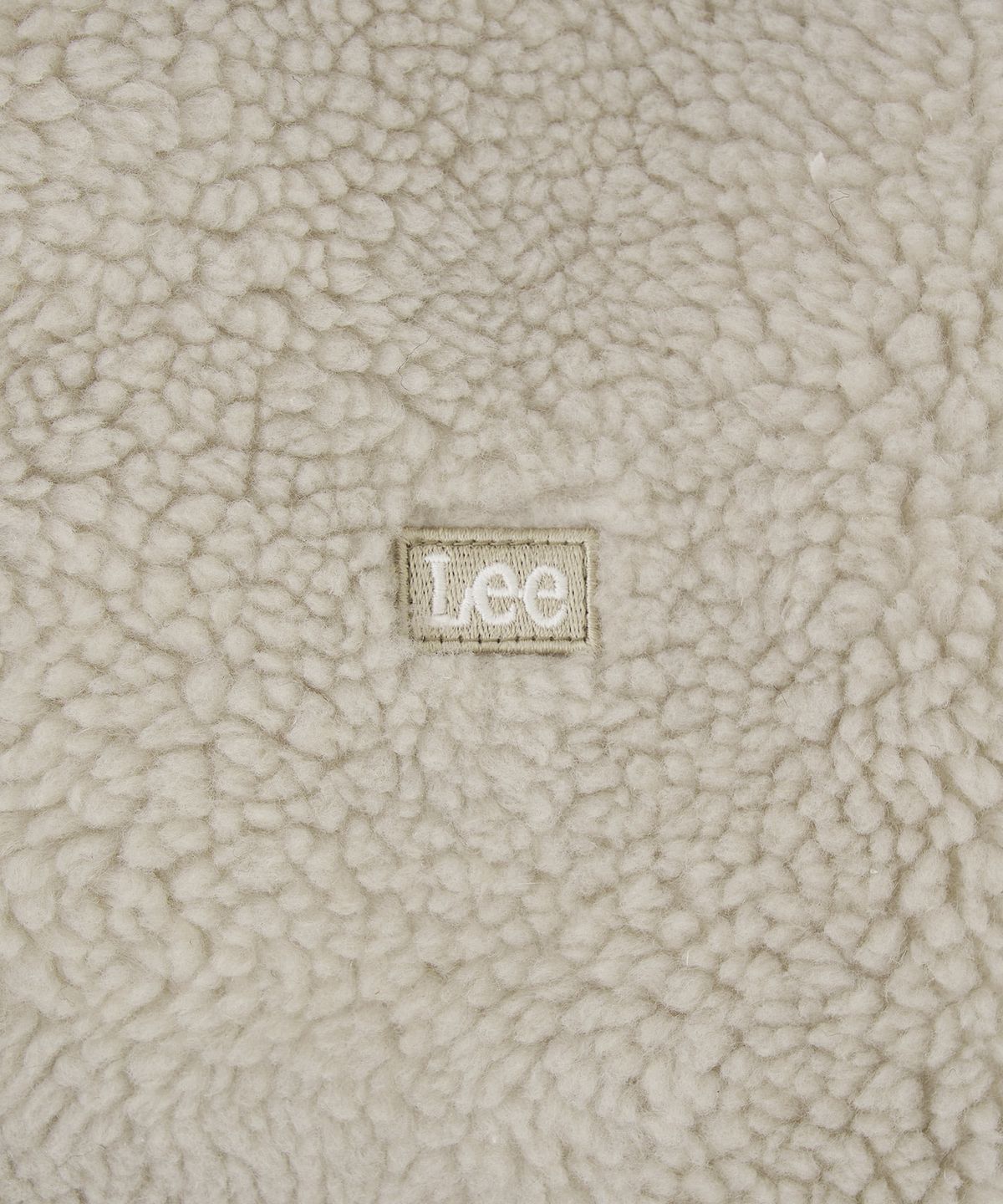 리(LEE) 플리스 집업 자켓 베이지
