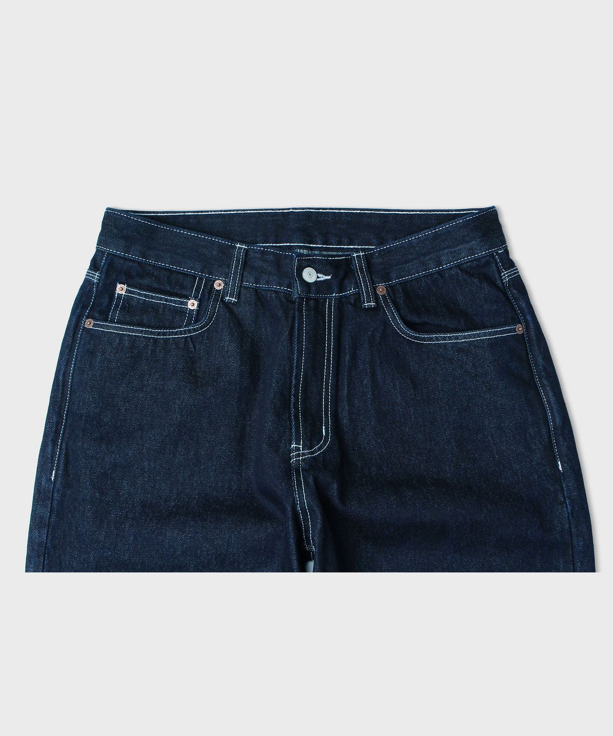 비디알(VDR) 225 Navy Denim Pants (ONE WASH)