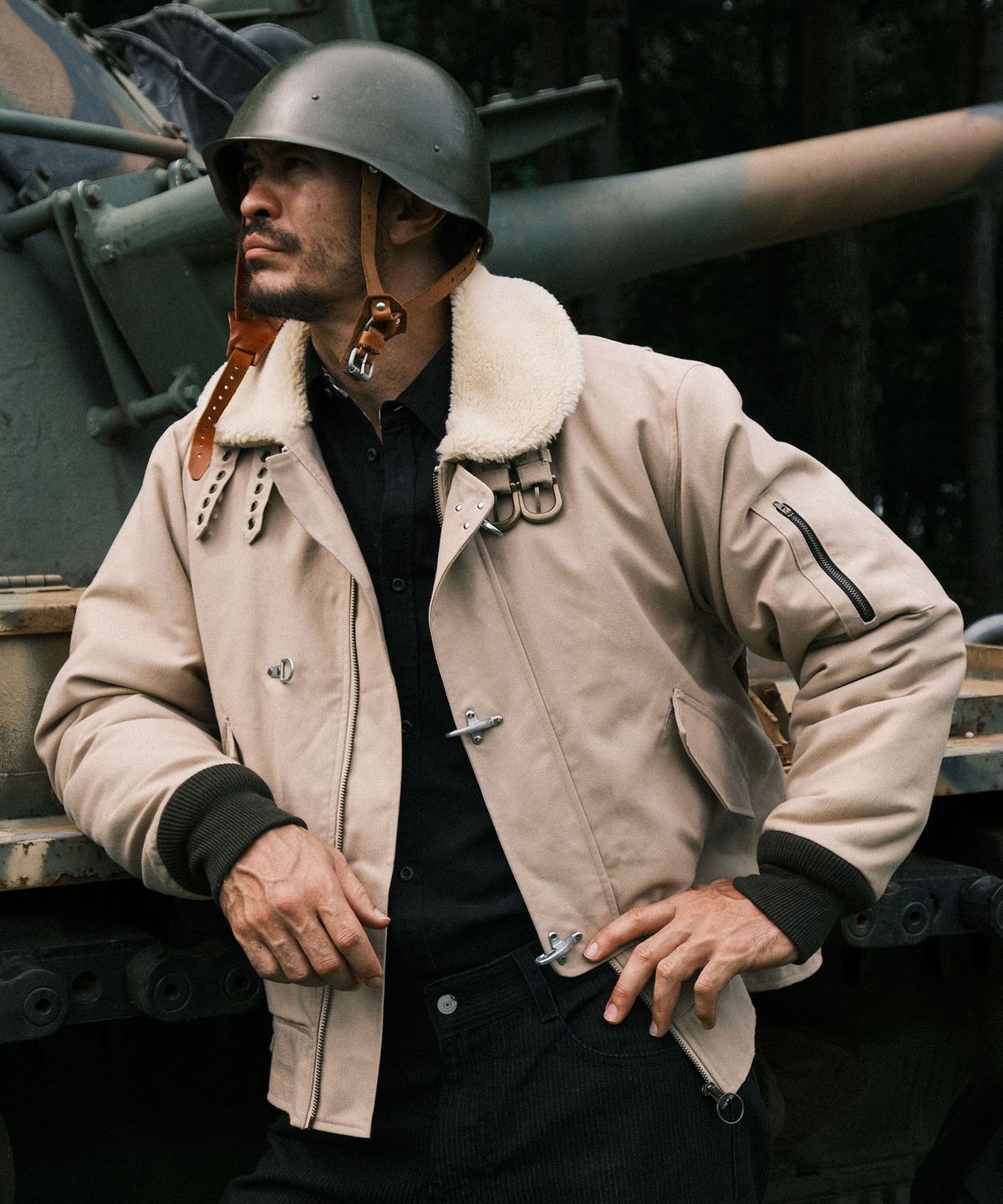 비디알(VDR) TANKER JUMPER [Khaki]