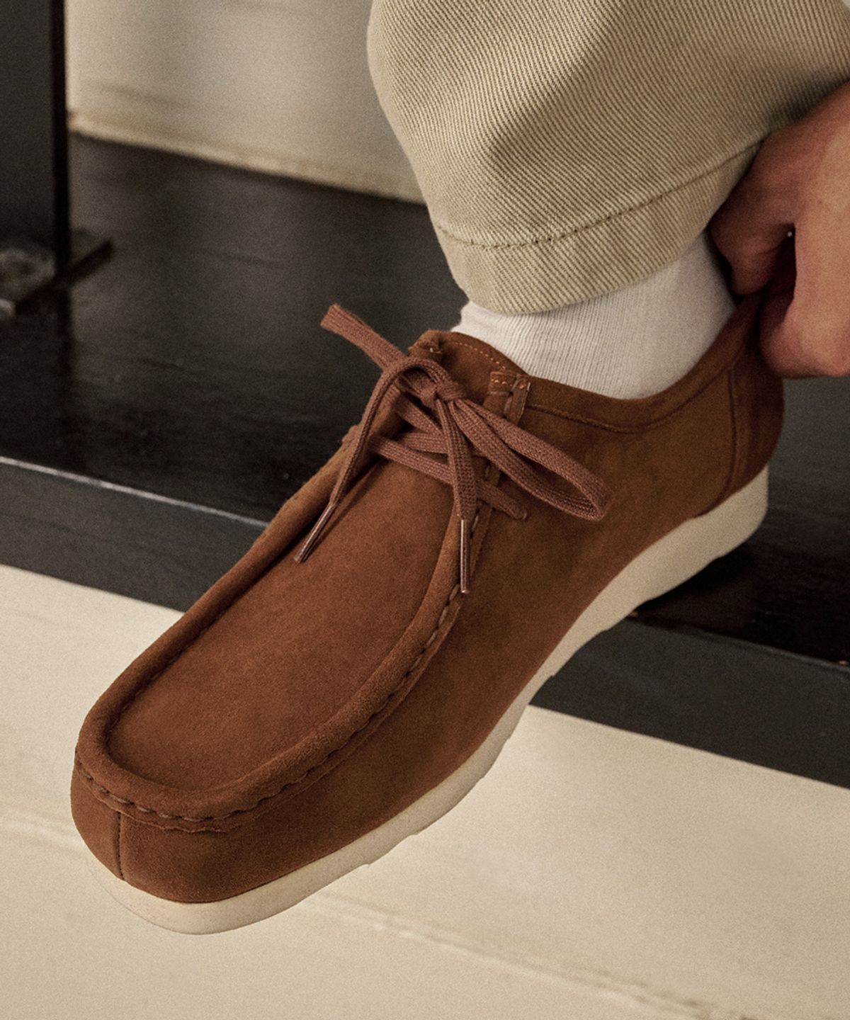 피렌체 아뜨리에(FIRENZE ATELIER) [비브람] Olins_모플렉스 아웃솔 티롤리안 9007 [MID BROWN SUEDE]