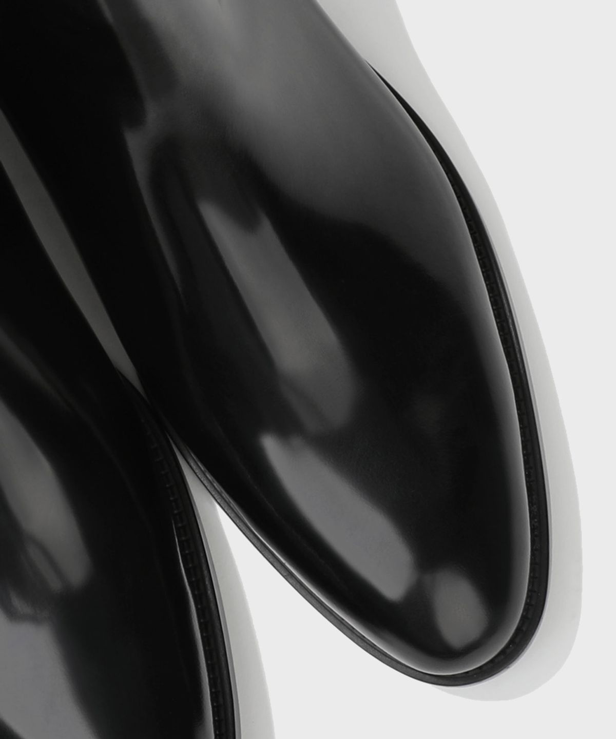 피렌체 아뜨리에(FIRENZE ATELIER) Rians_슬림토 스퀘어 밴딩 첼시부츠 3338 [BLACK BOX]