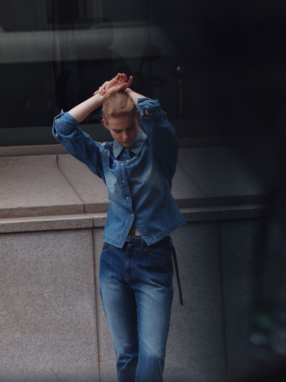 퍼블리카엑스(PUBLICKA X) HAVEN SHIRT DENIM