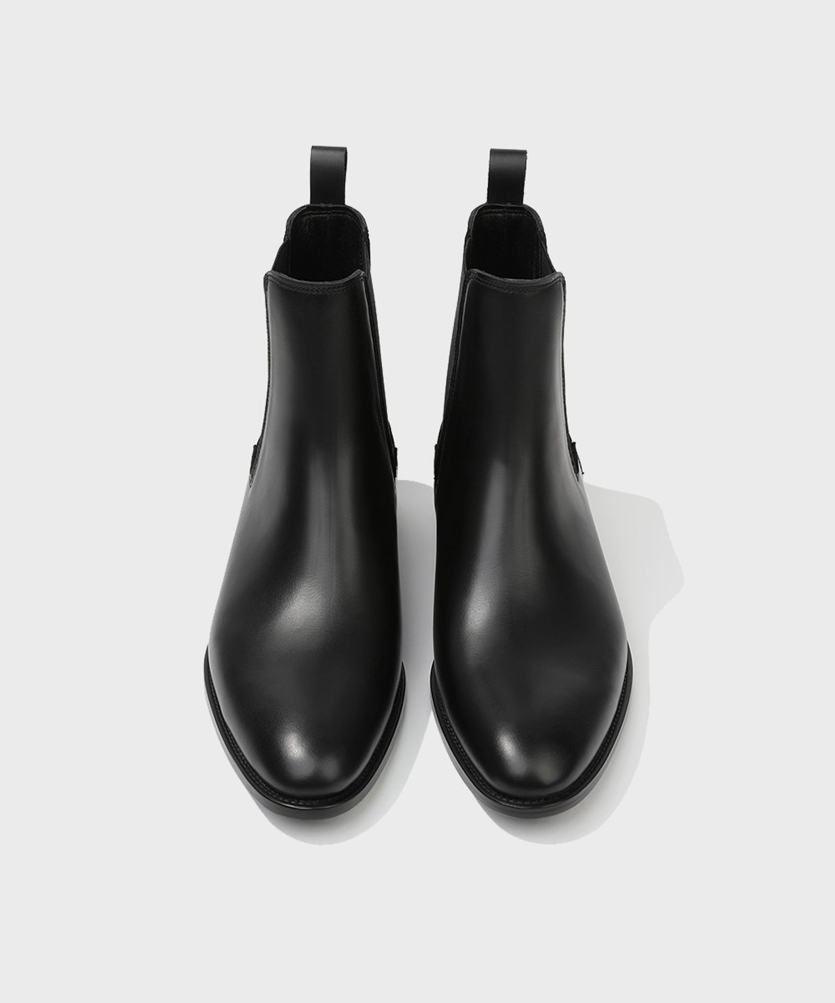 피렌체 아뜨리에(FIRENZE ATELIER) Rians_슬림토 스퀘어 밴딩 첼시부츠 3338 [BLACK FG]