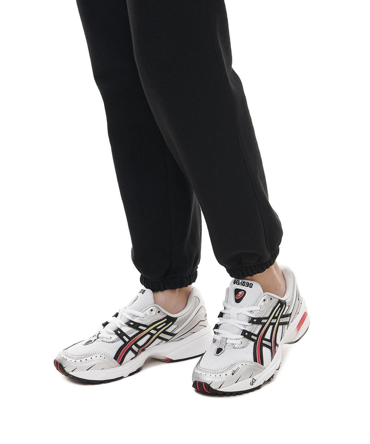 아식스(ASICS) 젤-1090 W - 화이트:블랙 / 1022A308-100