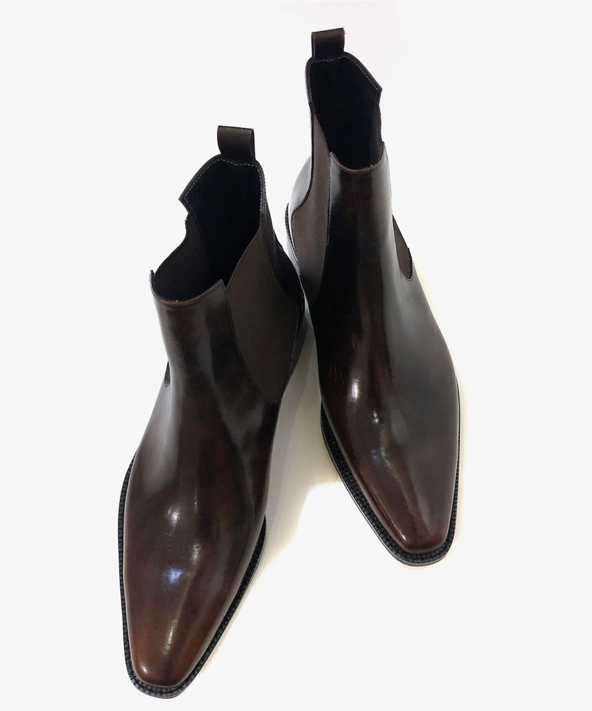 조앤슈(JOENSHOE) 헤리티지 첼시부츠 브라운 아도방