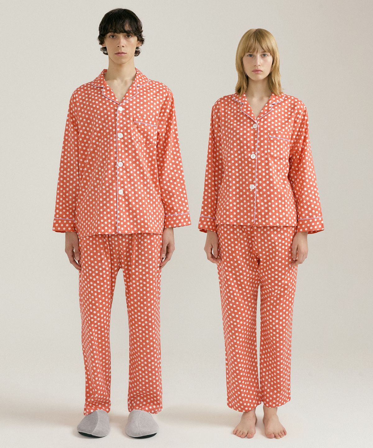 조스라운지(JO'S LOUNGE) (couple) Polka Pajama Set