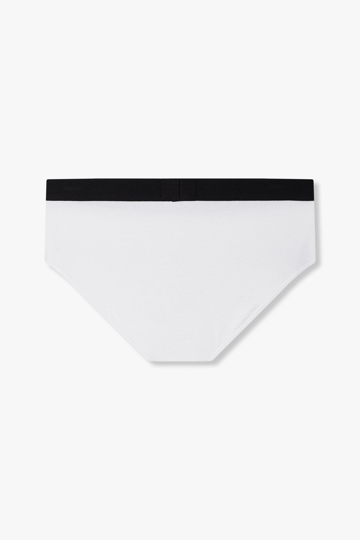 엠포리오 아르마니 언더웨어(EMPORIO ARMANI UNDERWEAR) 남성 로고 밴딩 피케 브리프_화이트 0814311034