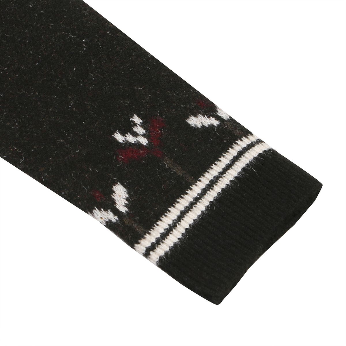 펜필드(PENFIELD) [P X PEANUTS] ADVENTURE SNOOPY PULLOVER KNIT BLACK_FQ3KM84U