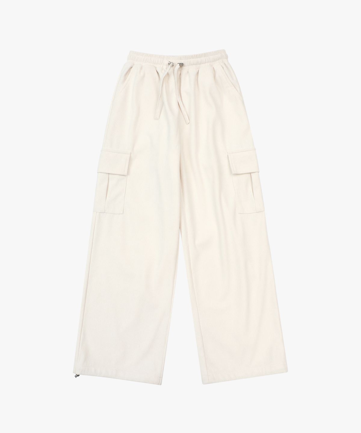 로시로우(LOSSYROW) Corduroy banding cargo pants Cream