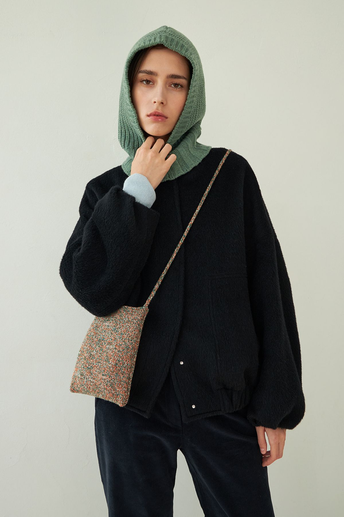 리타(RITA) 울 바라클라바_그린