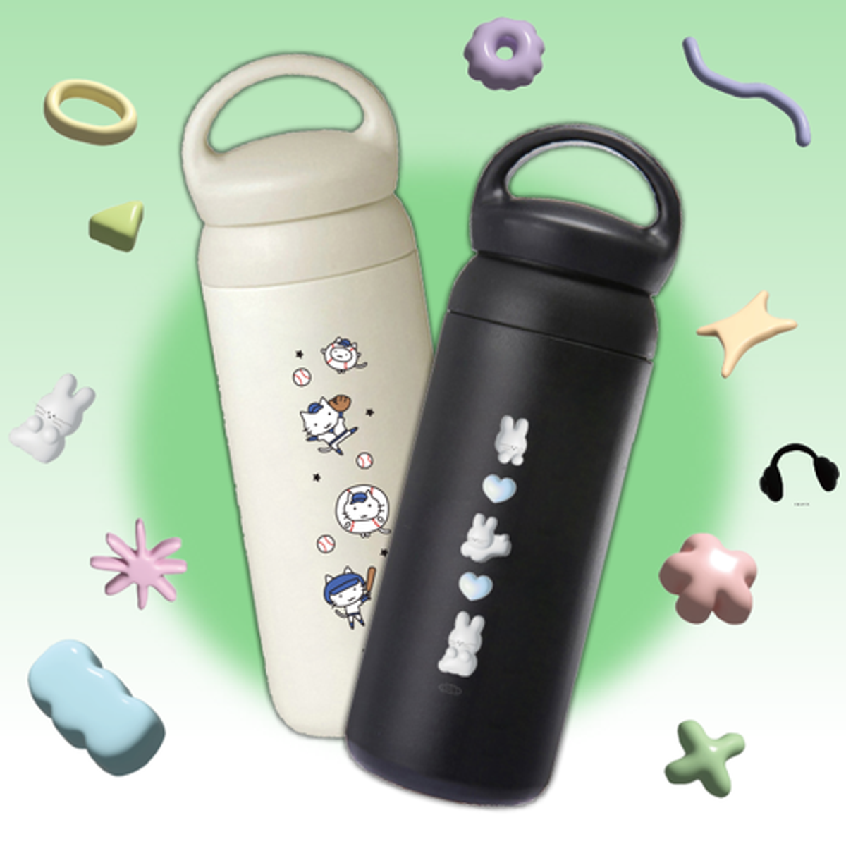 이레케이스앤굿즈(IRECASEGOODS) 디자인 텀블러 보온 보냉 500ml 휴대용