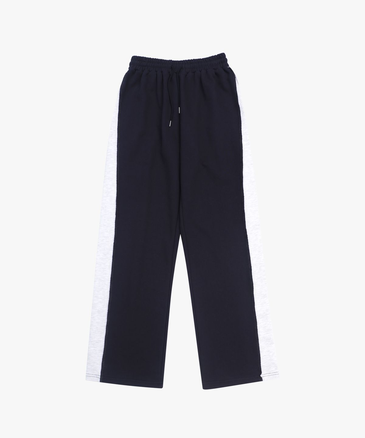 로시로우(LOSSYROW) Wide-coloured track pants Navy