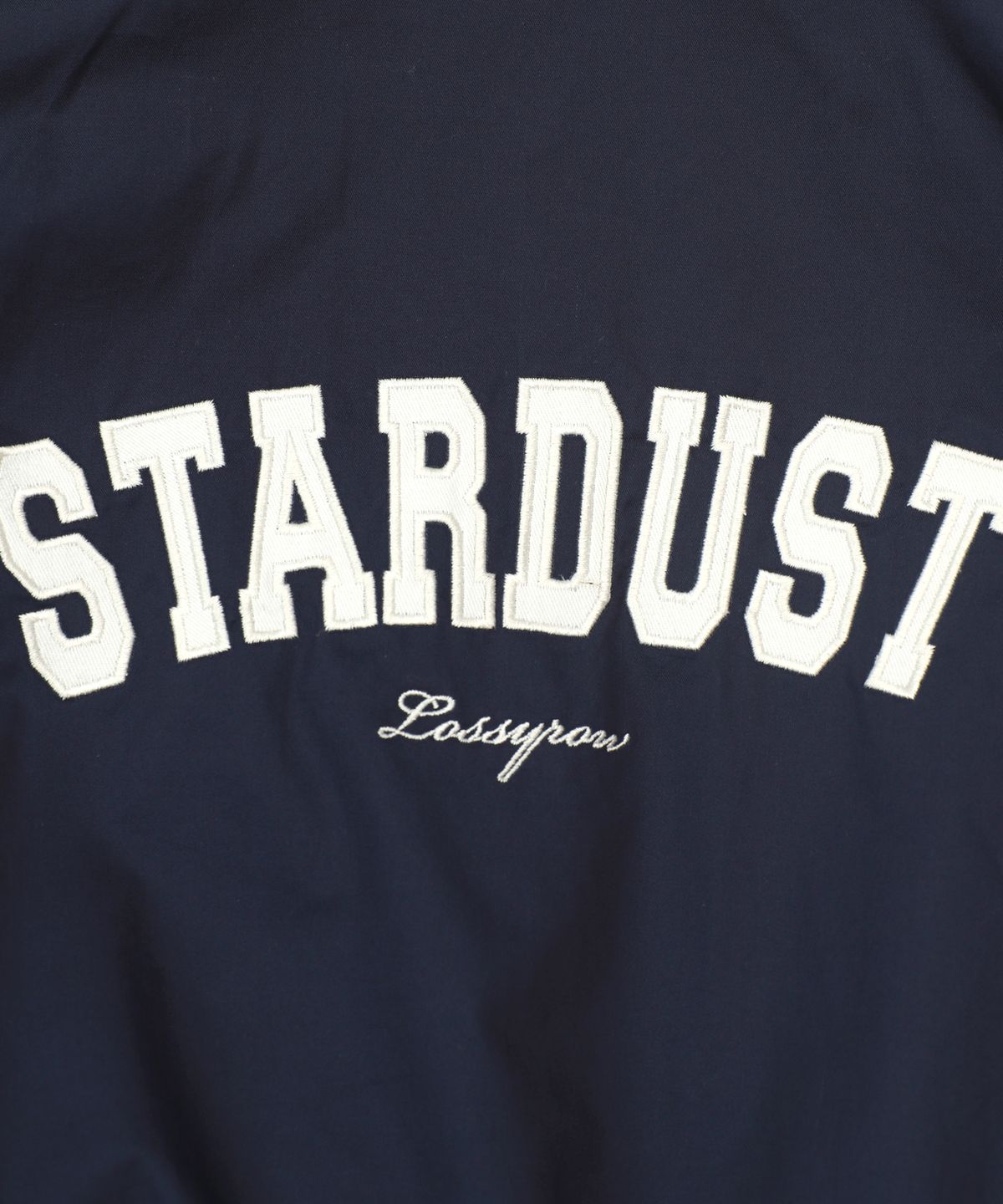 로시로우(LOSSYROW) Stardust Collar blouson Navy
