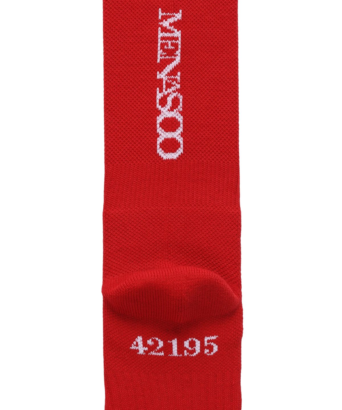 미나수(MENASOO) RUNNING CREW FLOGGER FIT SOCKS_LONG_RED