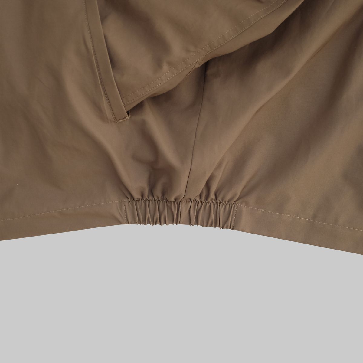 뗄라(TELA) Brown Cotton Nylon Snap Harringtone jacket